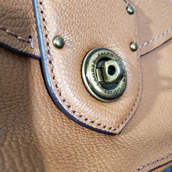 Lauren Ralph Lauren Millbrook Backpack Brown - Picture 11 of 15